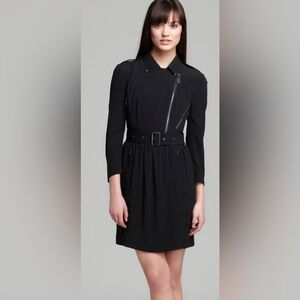 BURBERRY BRIT: Elegant and Edgy Black Women's Dress